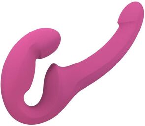 Strap-on double dildo Share Lite Rose