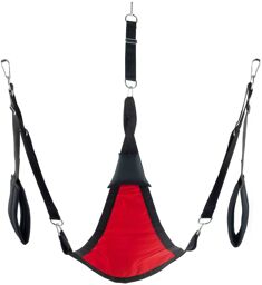 Sling en tissu Triangle - Set complet Rouge
