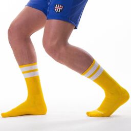 Chaussettes Gym Socks Jaune-Blanc