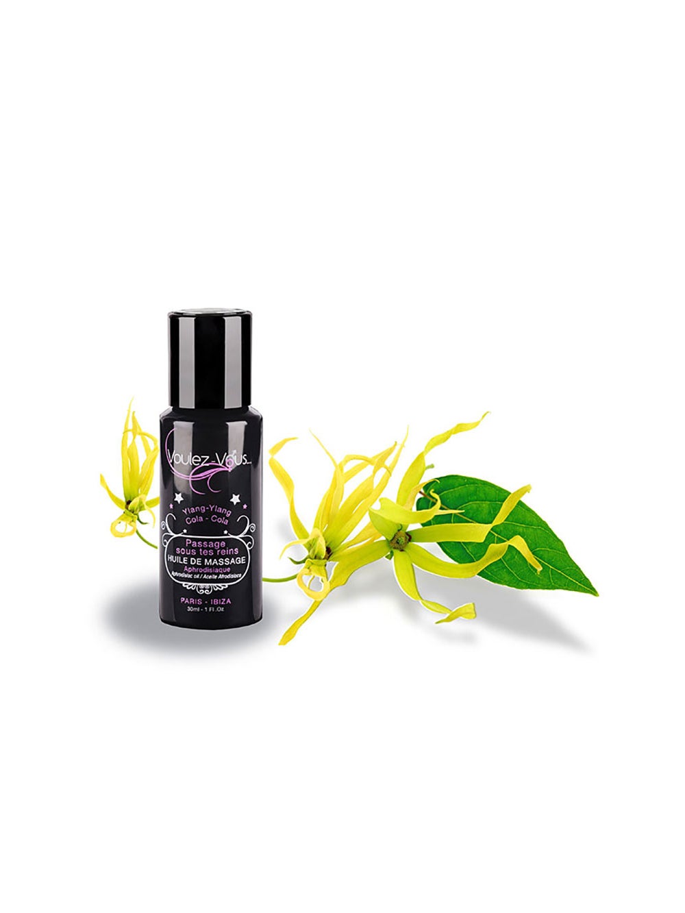 Huile de massage aphrodisiaque Passage sous tes reins 30 ml