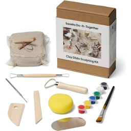 Do-It-Together Kit de Sculpture de Gode en Argile
