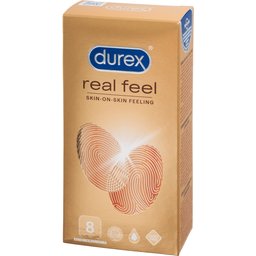 RealFeel Préservatifs Fins Sans Latex 8 pcs
