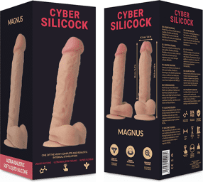 Gode Réaliste Silicone 20.5 cm - MAGNUS