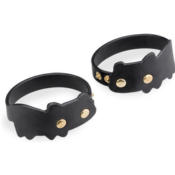 Bracelets de chevilles BDSM en similicuir chat