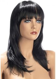 perruque longue kate brune