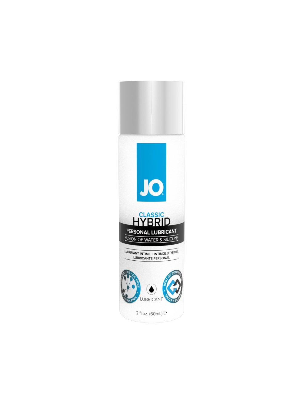 Lubrifiant eau et silicone Classic Hybrid 60 ml