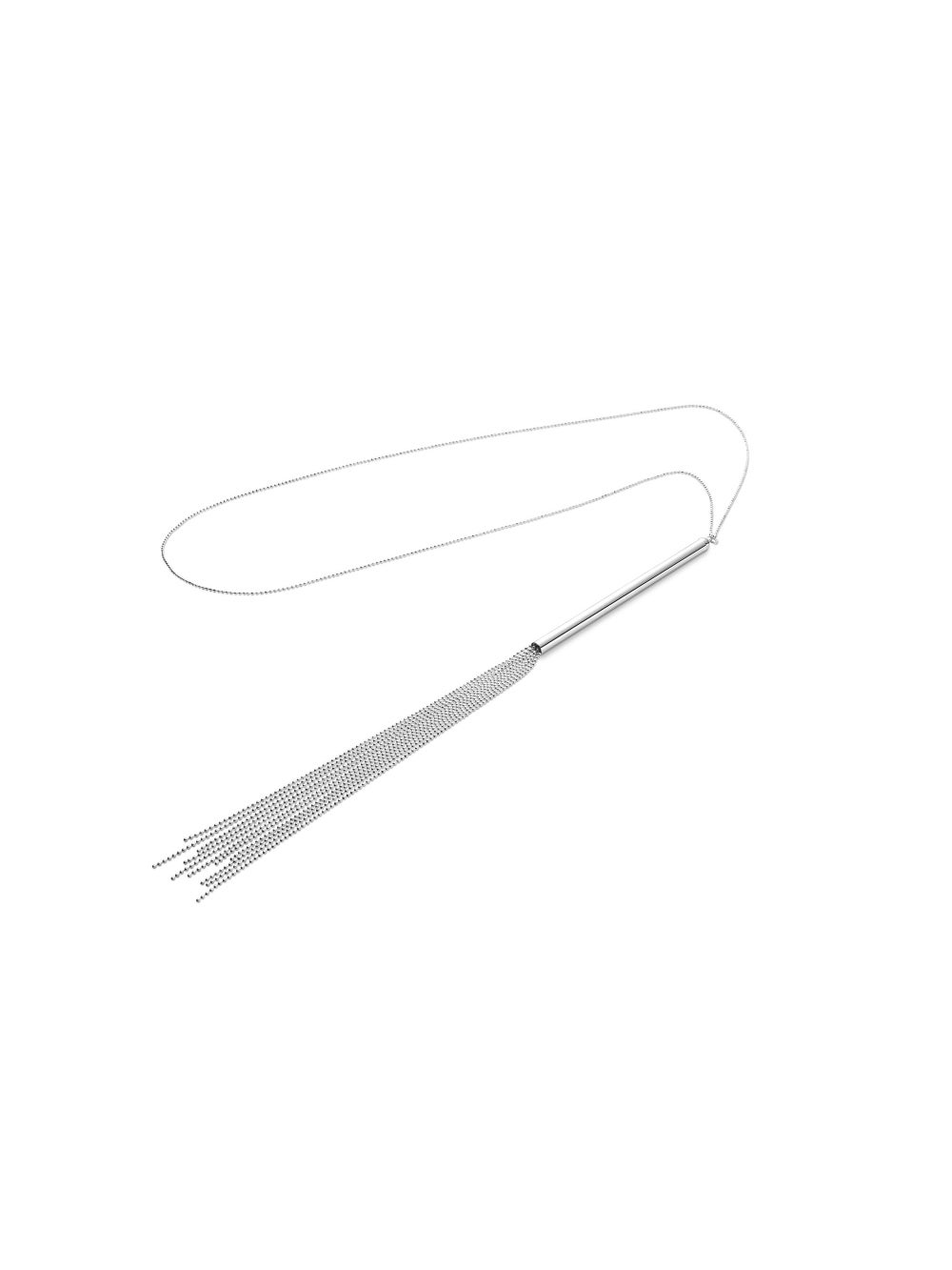 Collier Fouet en Chaînettes Métalliques Magnifique