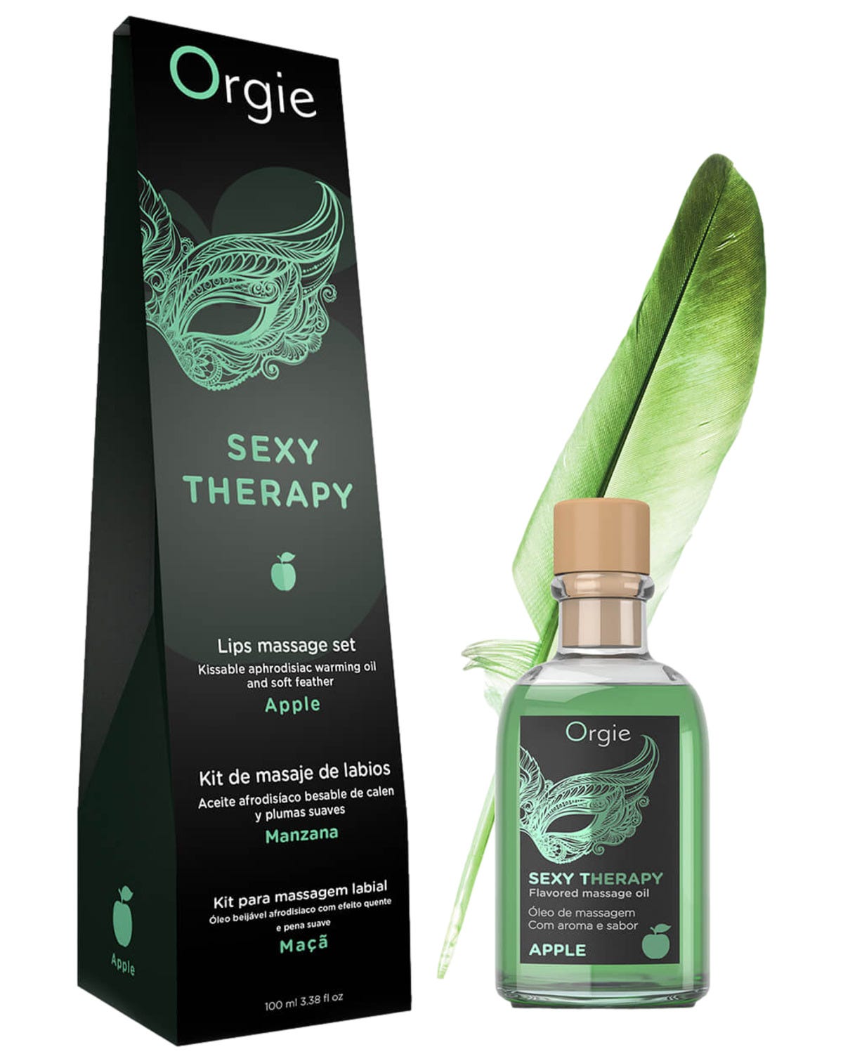 Kit massage de lèvres pomme