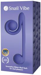 Vibromasseur Snail Violet