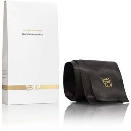 Bandeau Noir Satiné Noir