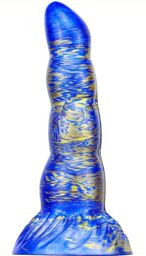Gode Fantasy Scopio 17 x 5cm Bleu-Doré