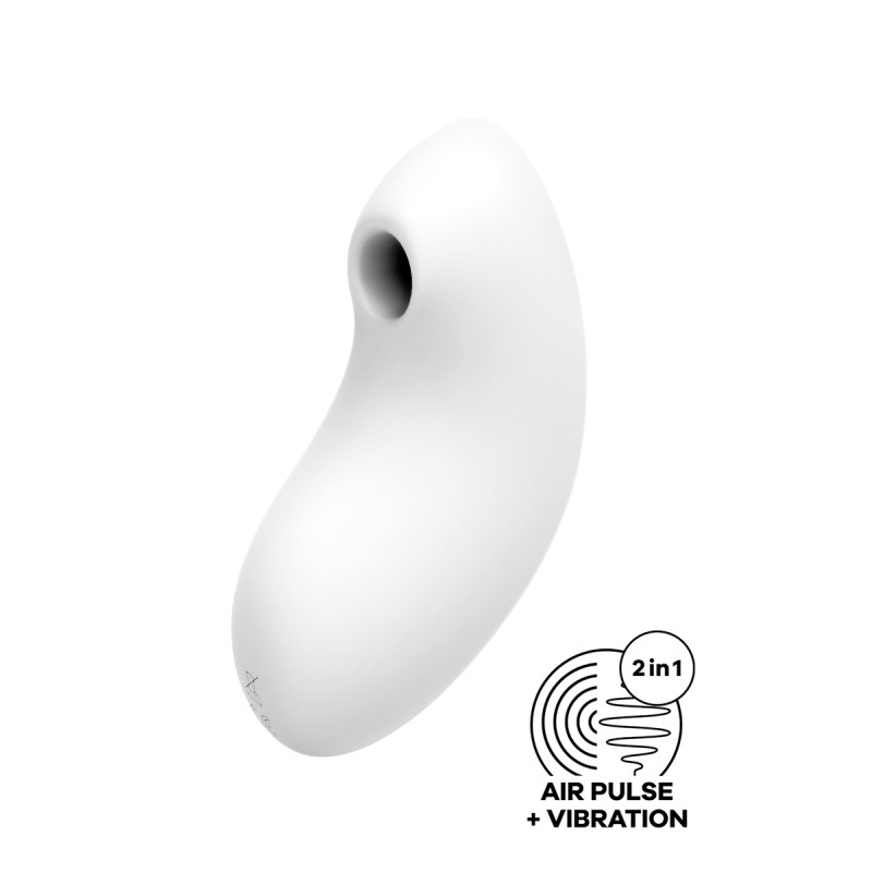 Double stimulateur Vulva Lover 2 blanc