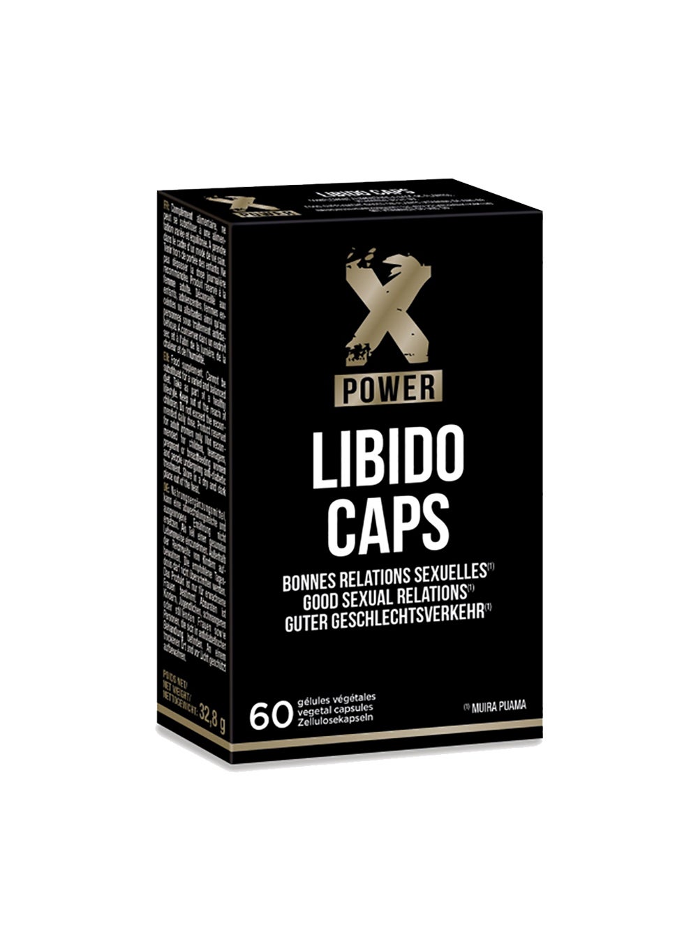 Aphrodisiaque Libido XPOWER 60 Gélules