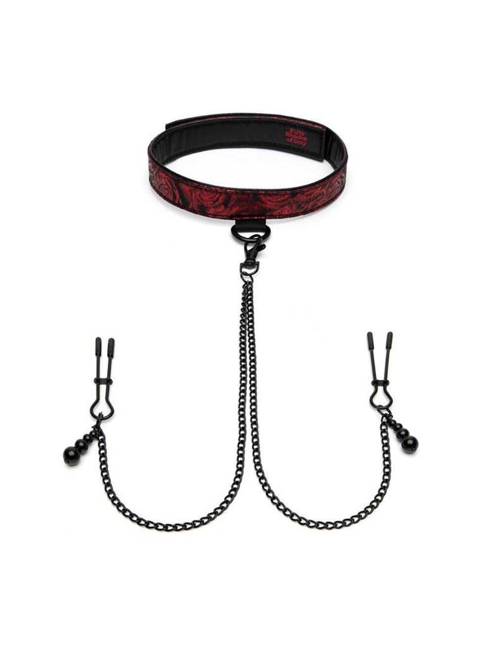 Collier avec pinces à tétons Sweet Anticipation