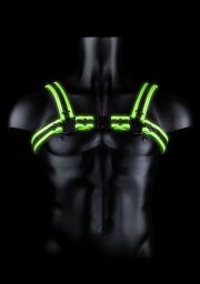 Buckle harnais - Glow in the Dark - Neon Green/Black