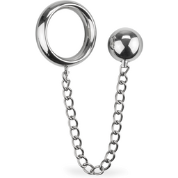Anneau ring et boule anale en métal Perfect Match