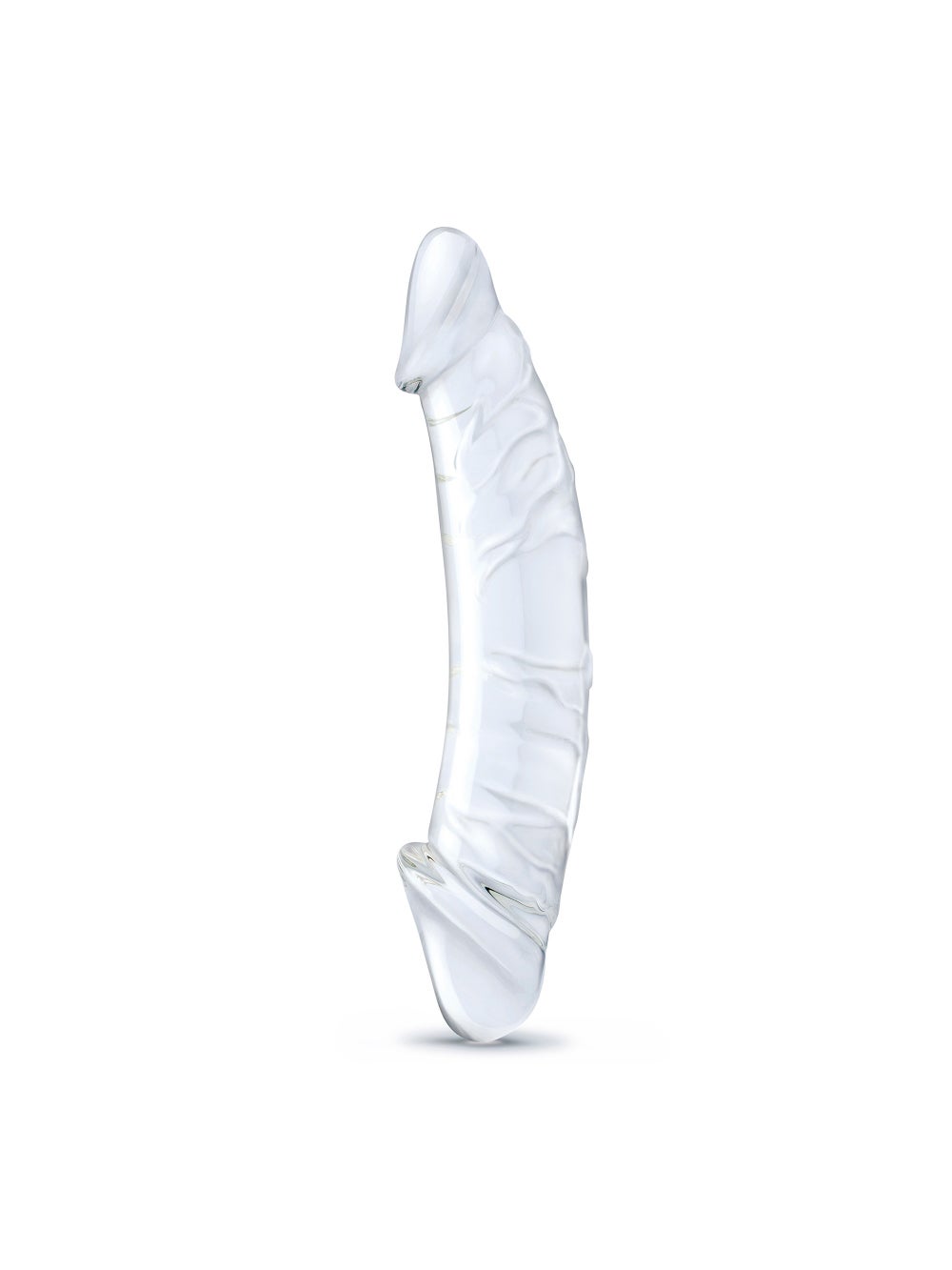 Double Dong en Verre Girthy Realistic