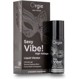 Gel de Massage Vibrant Intense High Voltage Sexy Vibe !
