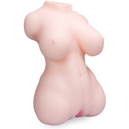 Poupée sexuelle buste masturbateur voluptueux vagin et anus 2,5kg Agatha