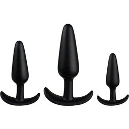Doc Johnson Tush Trainer Ensemble 3 Pièces en Silicone