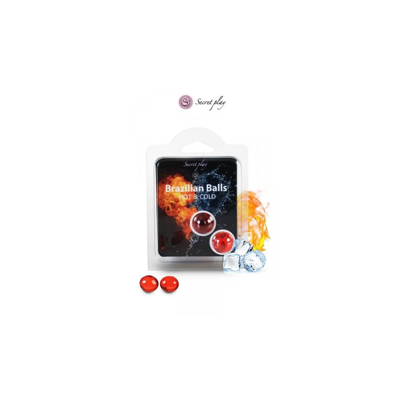 2 Brazilian balls effet chaud & froid