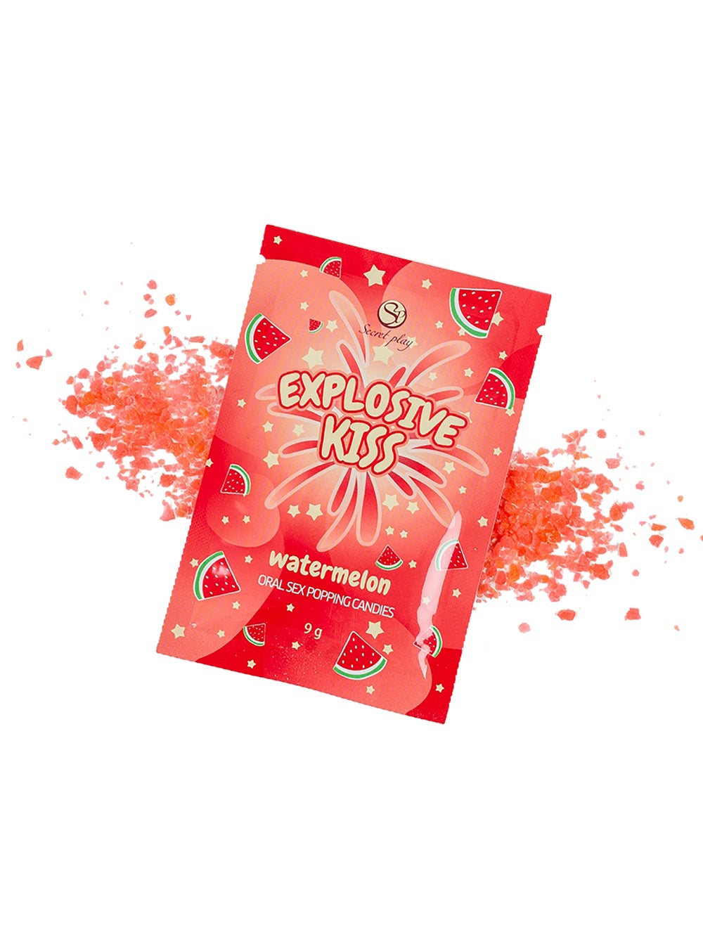 Sucre pétillant Explosive Kiss pastèque