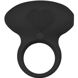 EasyToys - Anneau pénien vibrant - Noir