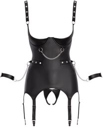 Guêpiere chaines Noir