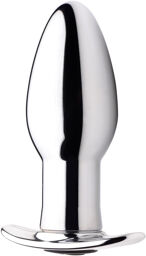 Plug anal rechargeable Chrome Blast avec télécommande - Petit