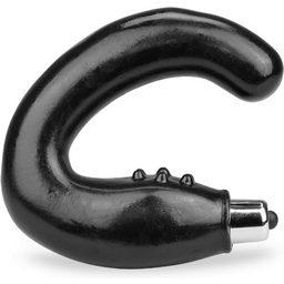 Vibromasseur vibro homme gode anal Stimulateur de prostate courbé - Noir