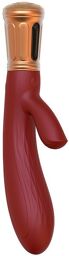Mina - Vibromasseur Rabbit - Or & Vin Rouge