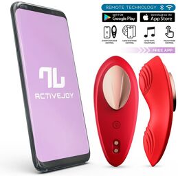 Vibrateur de culotte avec App. - Rouge