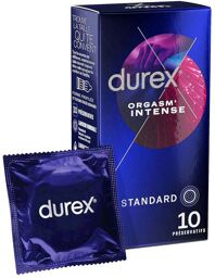 Préservatifs Orgasm'Intense Boîte de 10 Transparent