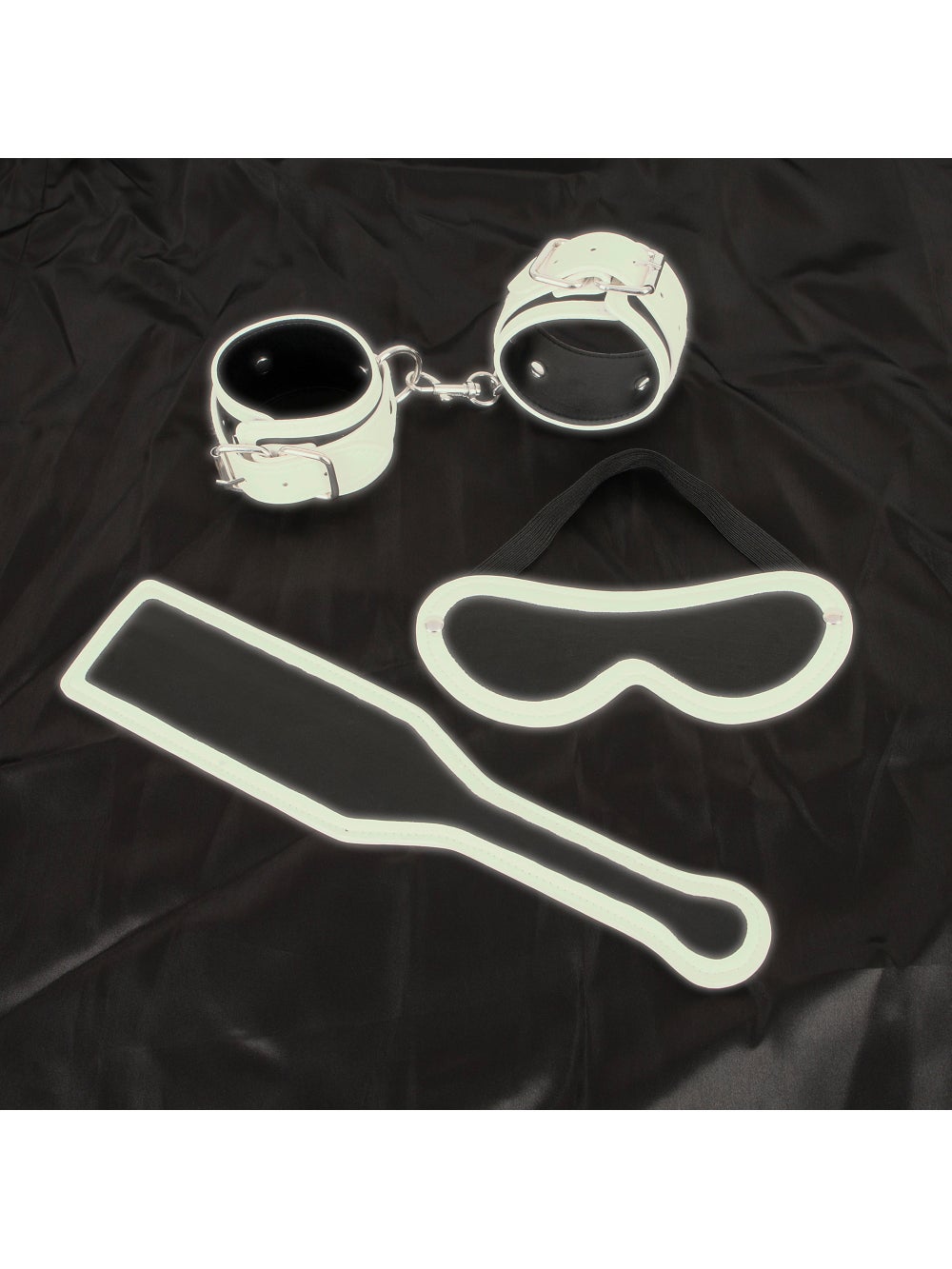 Kit BDSM Phosphorescent 3 Pièces