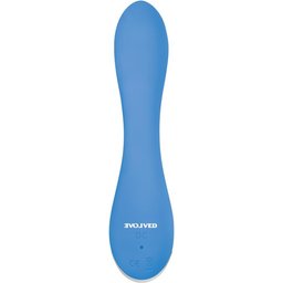 Evolved - Vibromasseur Blue Crush pour le point G - Bleu