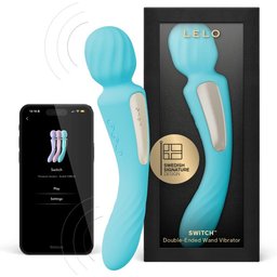 - SWITCH Vibromasseur Wand Double - Aqua