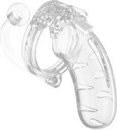 Cage Chasteté avec Plug 11 - Transparent
