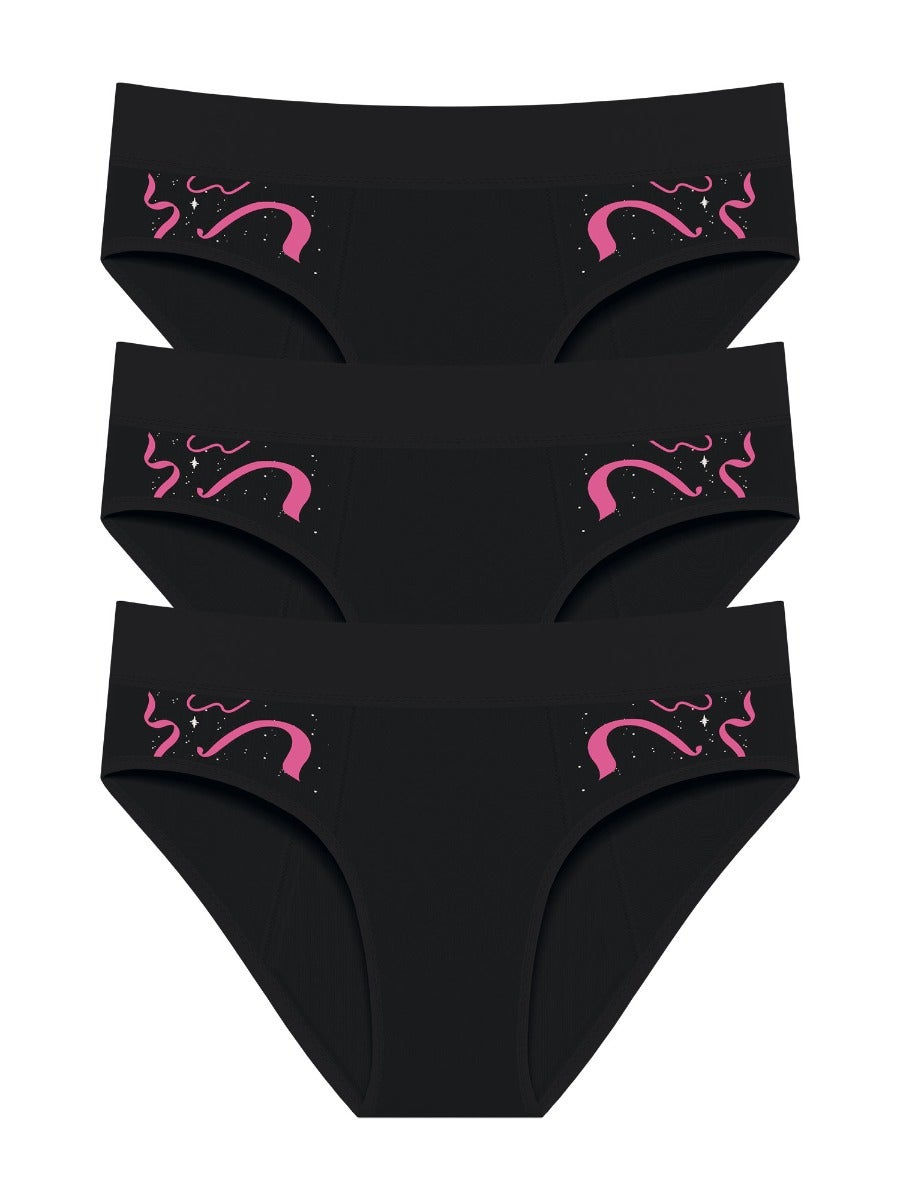 Culotte menstruelle Bloom S pack de 3