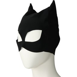 Leather-Look Masque Chat