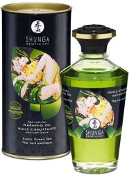 Huile Chauffante Aphrodisiaque Bio Thé Vert Exotique