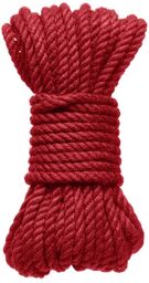 Corde Bondage en Chanvre Coloré Hogtied Bind & Tie 9 m Rouge