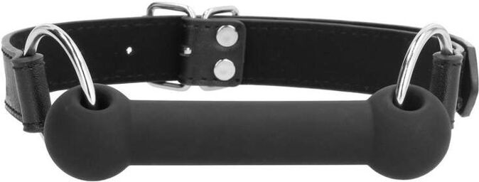 Bâillon Silicone Bit Gag Noir
