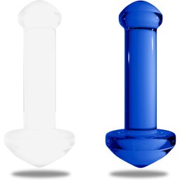 Plug Anal Massage en Verre