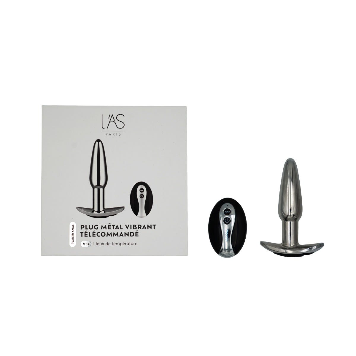 N°12 - Plug Acier Vibrant Télécommandé