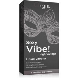 - Sexy Vibe! High Voltage Liquid Vibrator - 15 ml