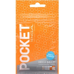 Masturbateur Pocket Stroker Hexa-Brick