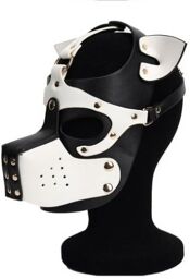 Masque Puppy Dog Ixo Noir-Blanc