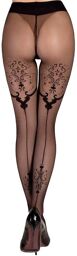 Collant fantaisie Panty 20 deniers Noir