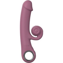 Online Only - Double Lust - Vibromasseur Flexible Snail - Violet
