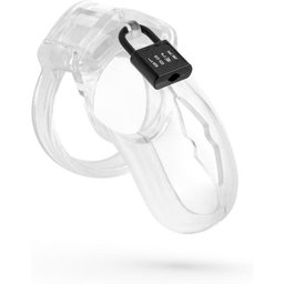 Cage de chasteté Transparent - Petit